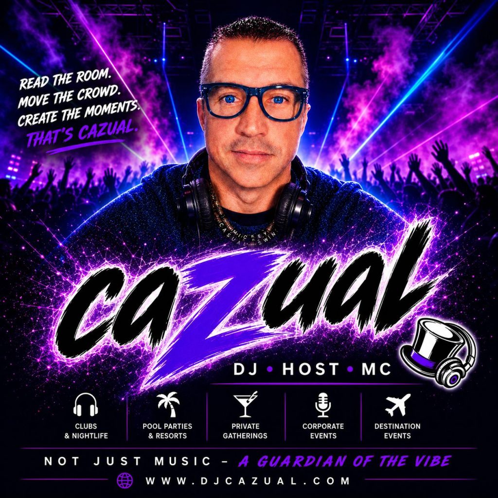 Lifestyle DJ For Hire in Florida DJ Cazual