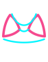 bikini-neon-icon