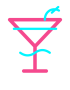cocktail-glass-neon-icon