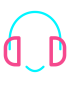 headphones-neon-icon